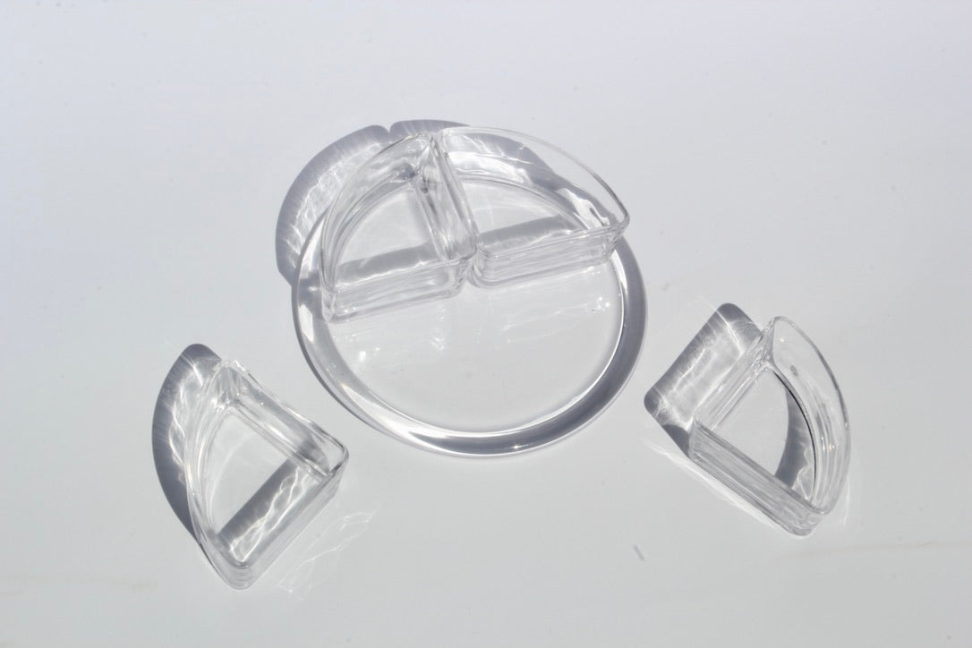 Glass Snack Dish
