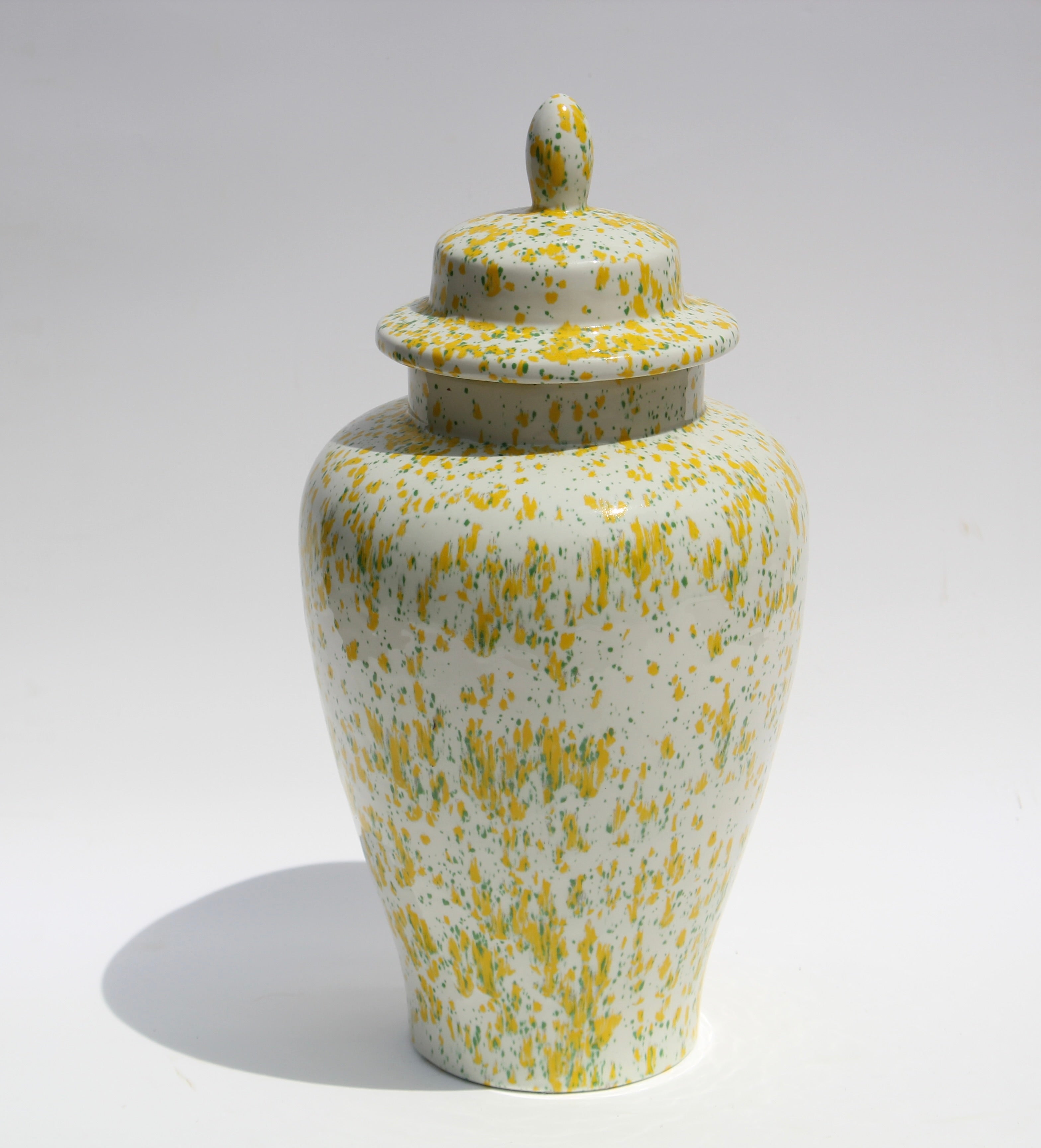 Yellow Ginger Jar