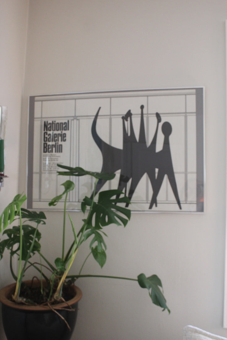 National Galerie Berlin Exhibition Poster Tetes Et Queue Calder 1965