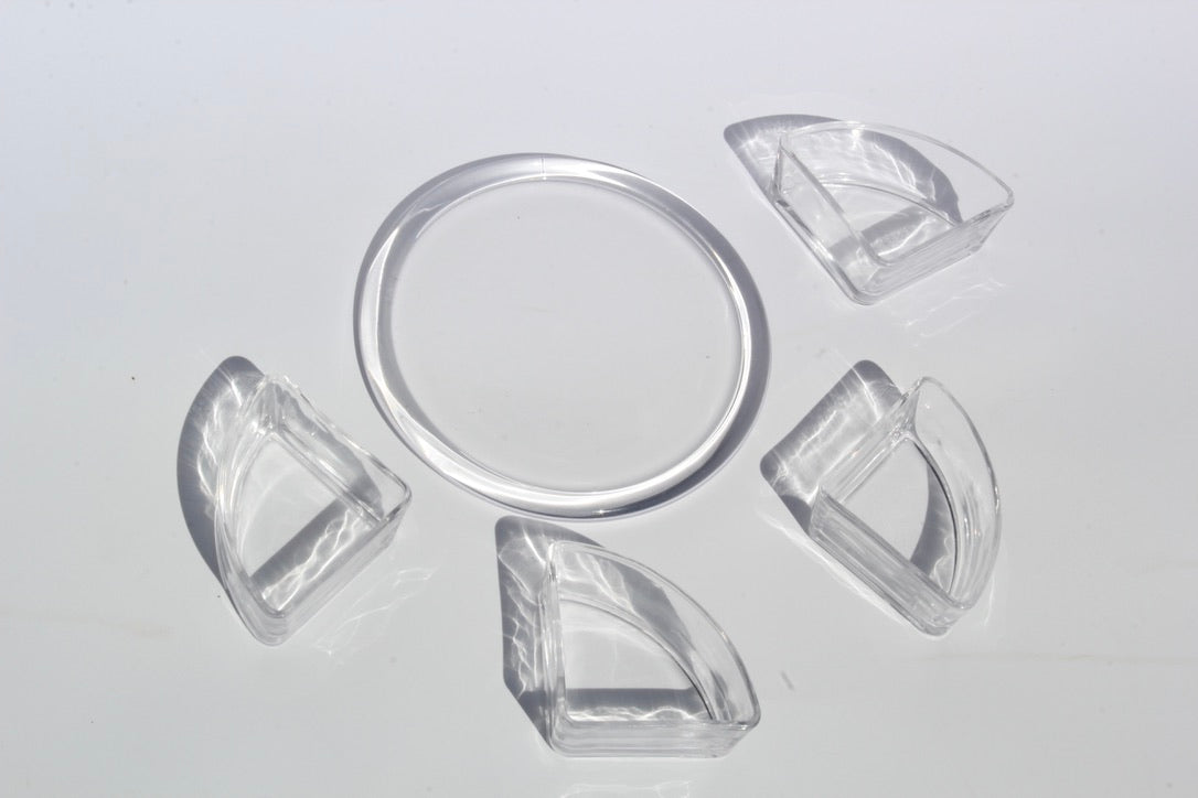 Glass Snack Dish