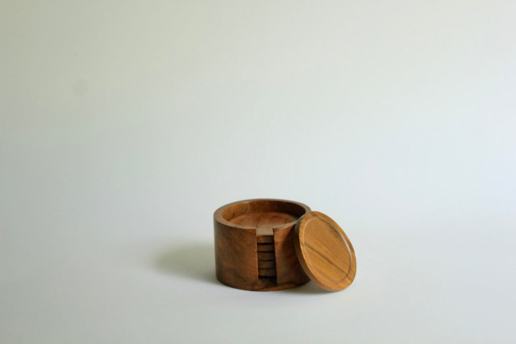 Stackable Wooden Coasters