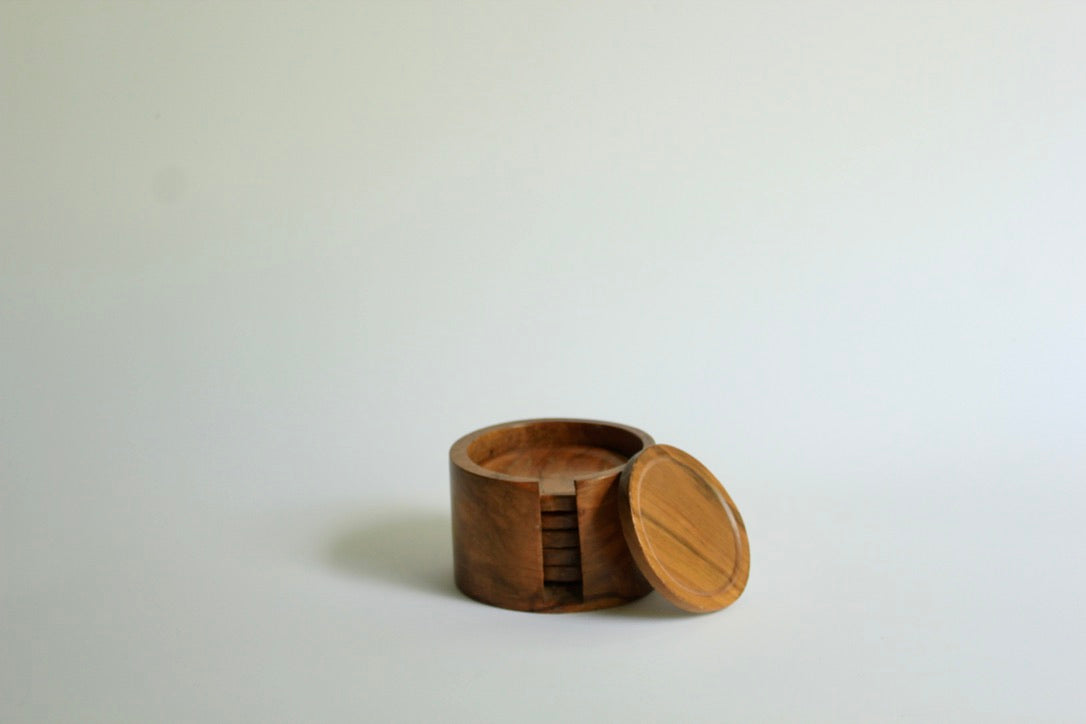 Stackable Wooden Coasters