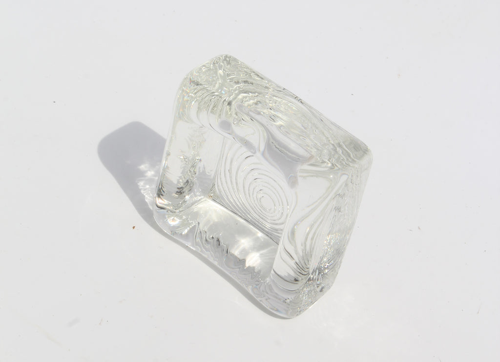 Square Glass Ashtray