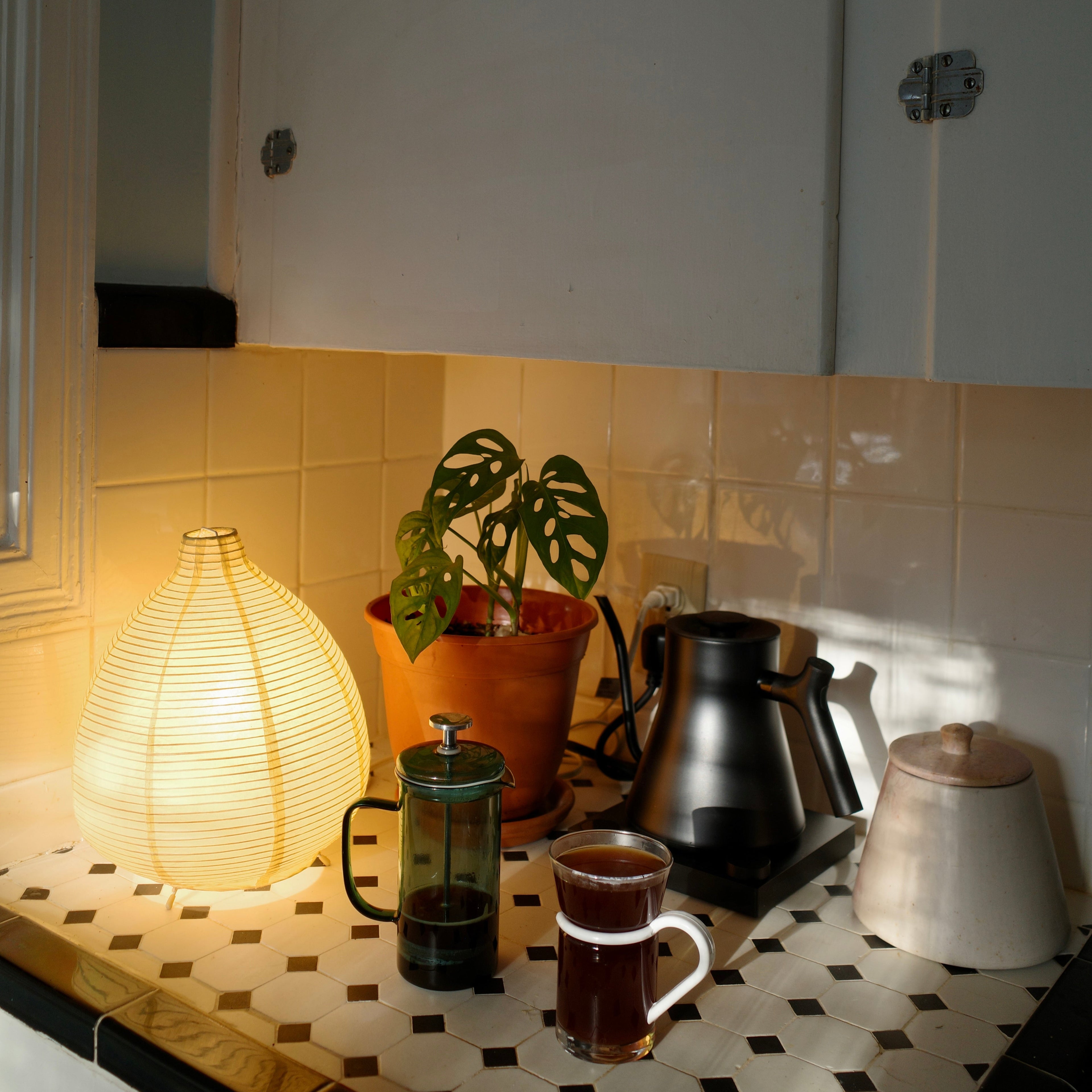 Glass coffee mugs