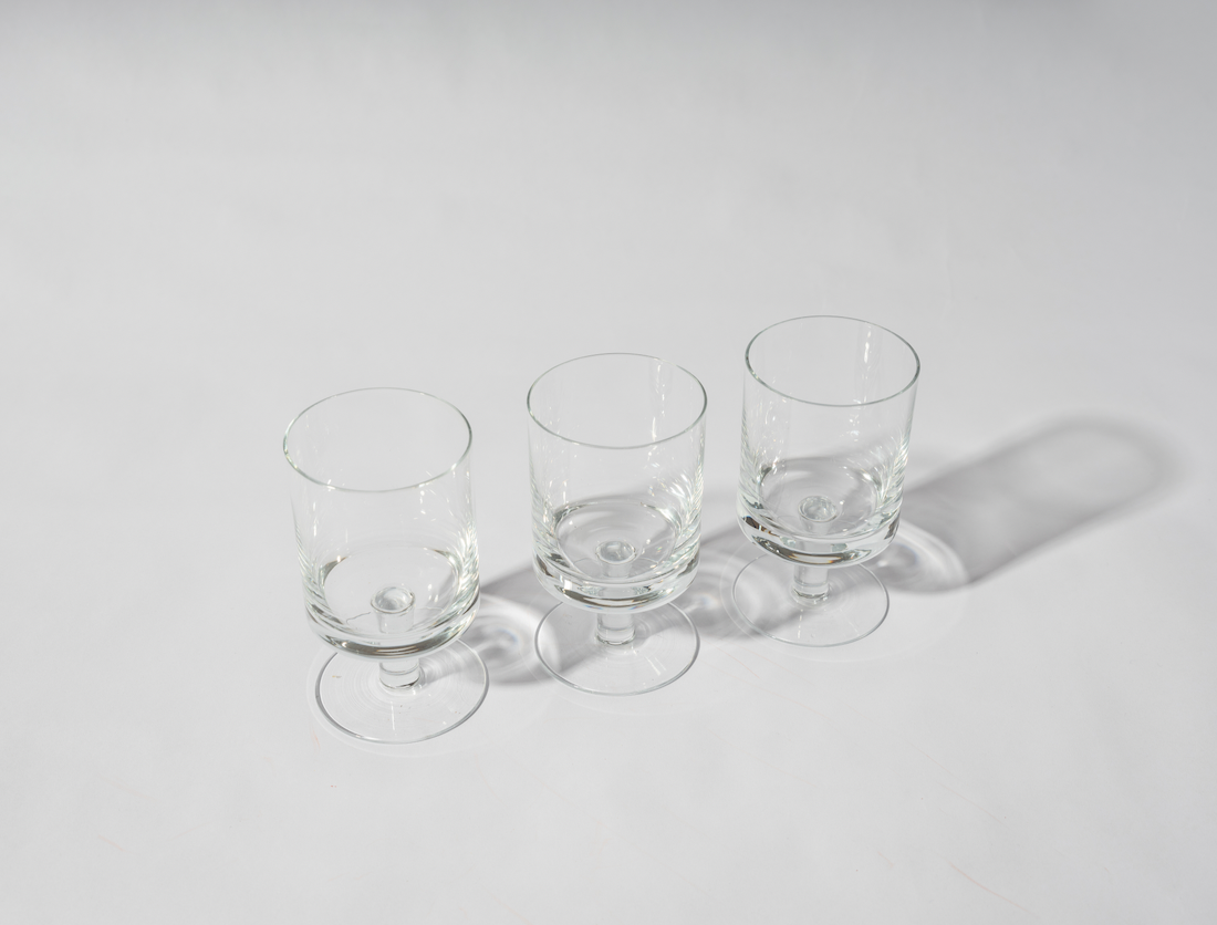 Vintage Luminarc 3oz Glasses