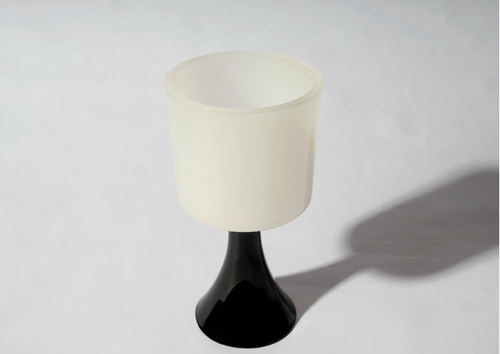 White and black bottle holder
