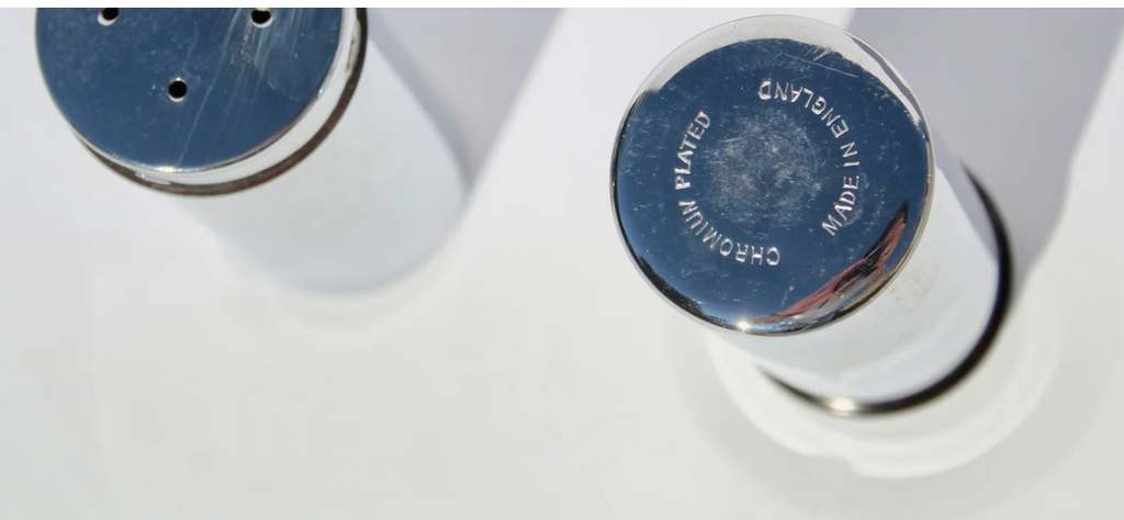 Stainless Steel Salt & Pepper Shakers